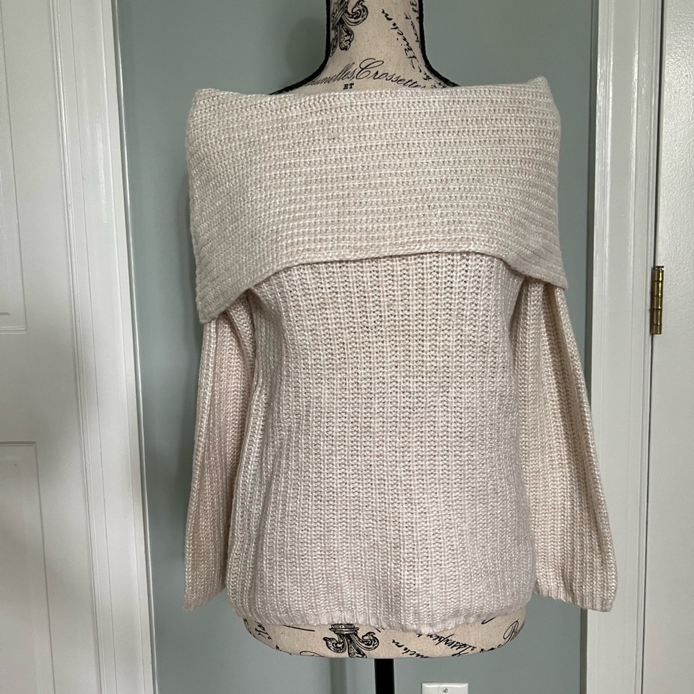 White House Black Market off the shoulder sweater